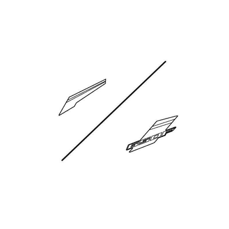 Stripe Cover Left Side Honda CB650F 2017 2018