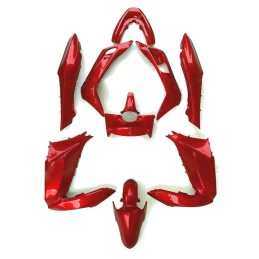 Set Body Fairing Candy Rosy Red Honda PCX 125/150 v1 v2