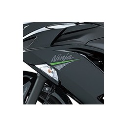 Autocollant Carénage Avant Gauche Kawasaki NINJA 650 2020 Noir