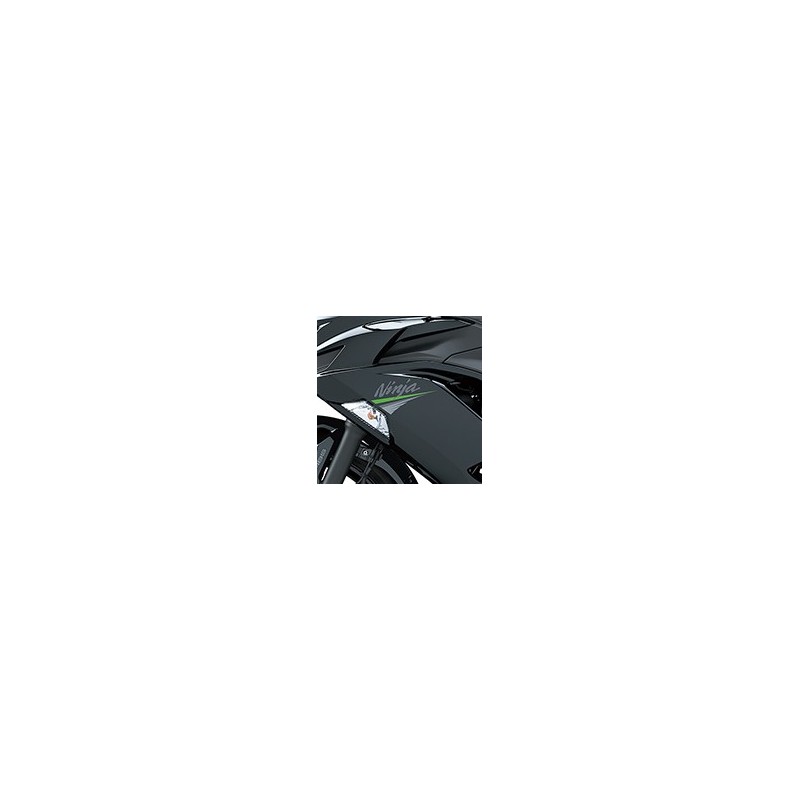Autocollant Carénage Avant Gauche Kawasaki NINJA 650 2020 Noir
