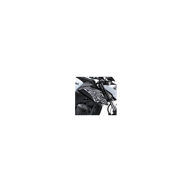 Pattern Shroud Right Kawasaki Z650 White 2019