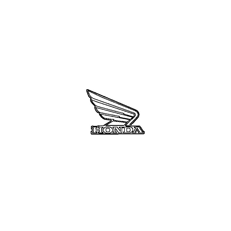 Autocollant Sticker Logo Droit Reservoir Honda CBR300R