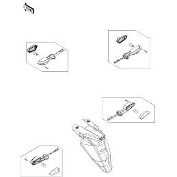 Clignotants Kawasaki ER6n 650