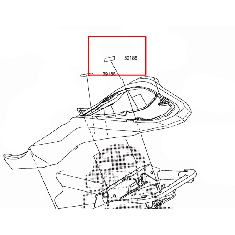 Tape 8X35 Kawasaki Z900 39188-0564