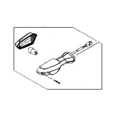 Clignotant Avant Gauche Kawasaki ER6n 650