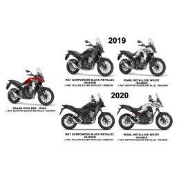 Autocollant Bande Carénage Avant Droit Honda CB500X 2019 2020 2021