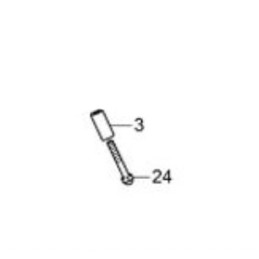 Set Bolt Cap Arm Front Step Honda CB150R