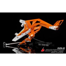 Set Arrière avec Reposes pied passager Bikers Kawasaki ER6f Ninja 650