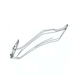 Couvre Central Gauche Yamaha NMAX 2020 2021