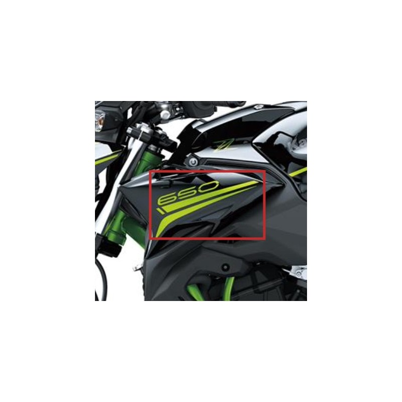 CARÉNAGE FLANC ARRIÈRE Gauche KAWASAKI Z 650 ABS 650 2017 2019 ER650HHDA EUR 36,23 - FR