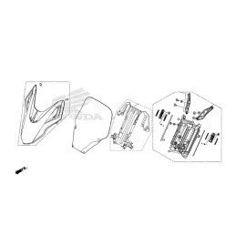 Panel Front Meter Honda Forza 350 2021
