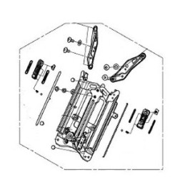 Méchanisme Bulle Saute Vent Honda Forza 350 2021