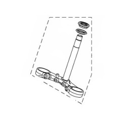 T de Fourches Inférieur Yamaha MT-03 2020 2021