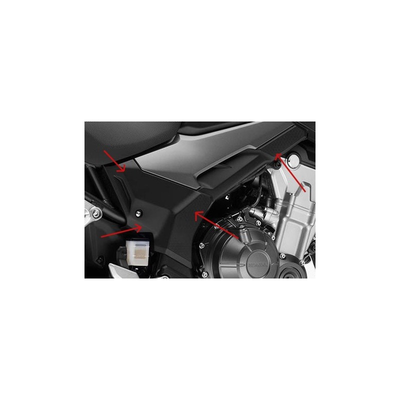 Couvre Centre Droit Honda CB500X 2019 2020 2021