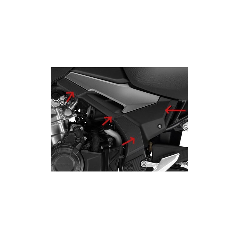 Center Cover Left Honda CB500X 83620-MKP-J80
