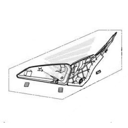 Carénage Centre Droit Honda CBR650R 2021