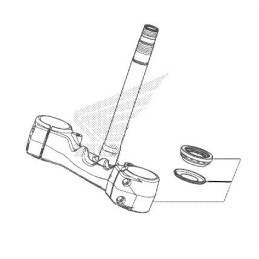 T de Fourche Honda CB650R 2021