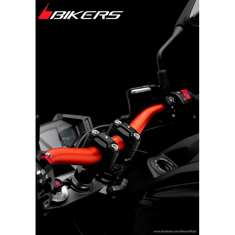 Bar Clamp Set for FatBar 28.6mm Bikers Kawasaki Z800 Bar Clamp Set for FatBar 28.6mm Bikers Kawasaki Z800