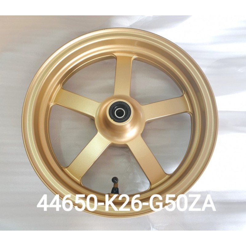 Front Wheel Gold Honda MSX GROM 125 2021