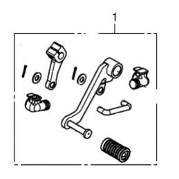 Clutch Pedal Honda MSX GROM 125 2021