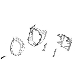 Carénage Intérieur Optique Honda MSX GROM 125 2021