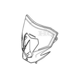 Visor Set Front Honda CRF300L