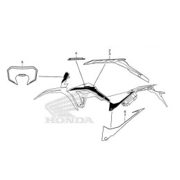 Full Set Marks Honda CRF300L 2021