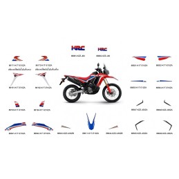 Full Set Marks Honda CRF300 RALLY 2021