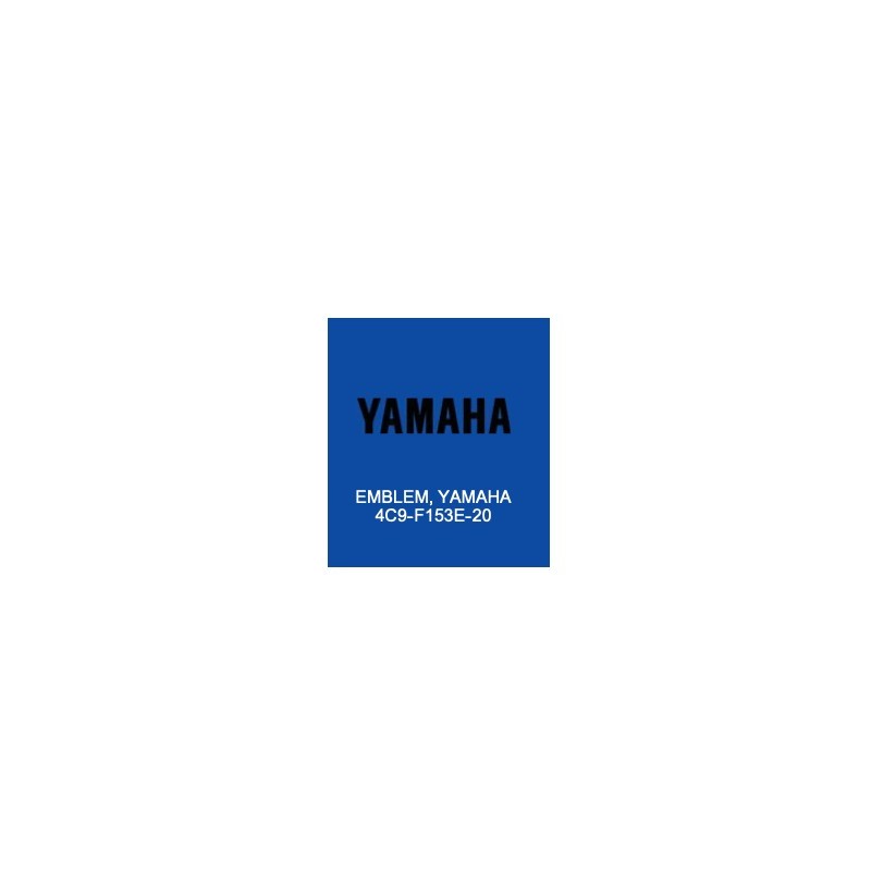 Logo Carénage Centre Yamaha XSR 155 2021