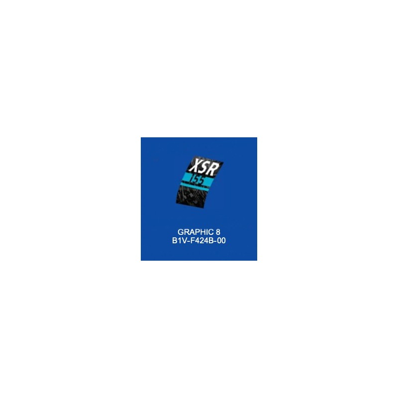 Logo Carénage Reservoir Droit Yamaha XSR 155 Gris 2021