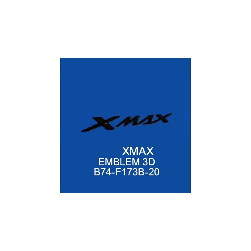 Emblème 3D NOIR Yamaha XMAX 300
