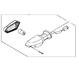 Winker Front Left Kawasaki Z800