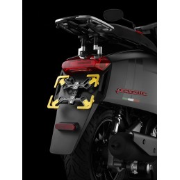 Support de Plaque Premium Bikers Lambretta V200
