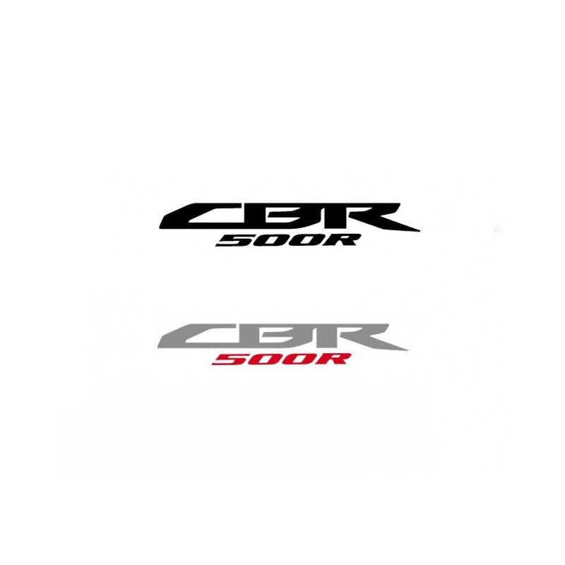 Autocollant Sticker Logo Flanc Avant Honda CBR 500R