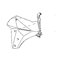 Carénage Flanc Avant Gauche Kawasaki Z800