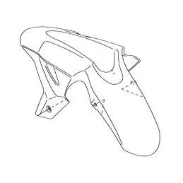 Front Fender Kawasaki NINJA 250
