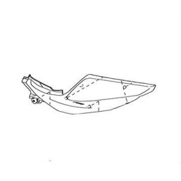 Carénage Arrière Gauche Kawasaki NINJA 250