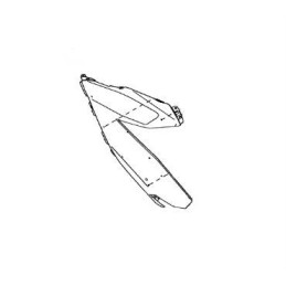 Cowling Front Left Side Upper Kawasaki NINJA 250