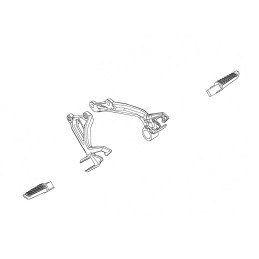 Repose Pied Arrière Droit Kawasaki NINJA 250