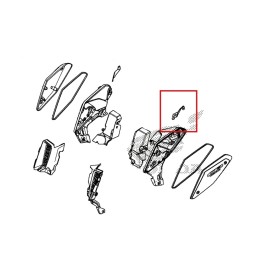 Support Ecope Avant Gauche Honda CB650R