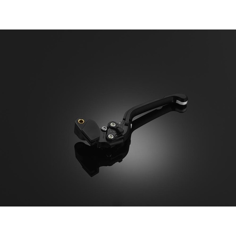 Levier De Frein Et D'embrayage Réglable Pliable Pour Suzuki GSR 400 600 750 - Aluminium CNC 6061 - Couleur Noir - 3