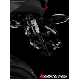 Support de Plaque Complet Réglable Moto Kawasaki Ninja 300