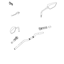 Handle Parts Kawasaki Z300