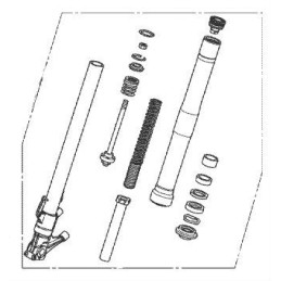 Fourche Avant Gauche Honda CBR650R 2021