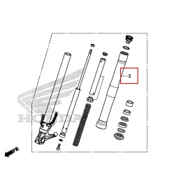 Tube Outer Front Fork Honda CB650R