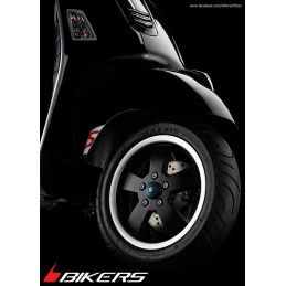 Kit Vis Stainless Roue Avant Bikers Scooter Piaggio Vespa GTS