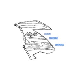 Set Patterns Cowling Front Left Side Upper Kawasaki Ninja Set Patterns Cowling Front Left Side Upper Kawasaki Ninja