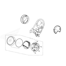 Stay Meter Honda CL500 2023 2024 53234-K3S-JA1