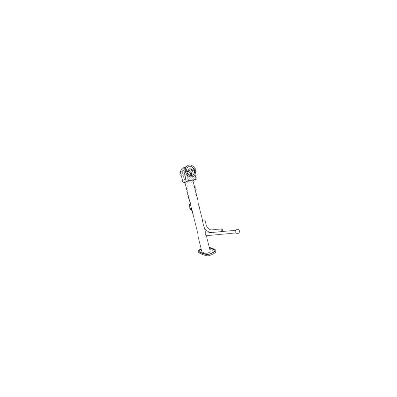 Extension De Béquille Latérale Pour Honda CL500 2023 - Plaque De Support En Aluminium Pour Plus De Stabilité