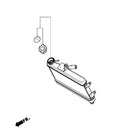 Radiateur Honda CL500 2023...